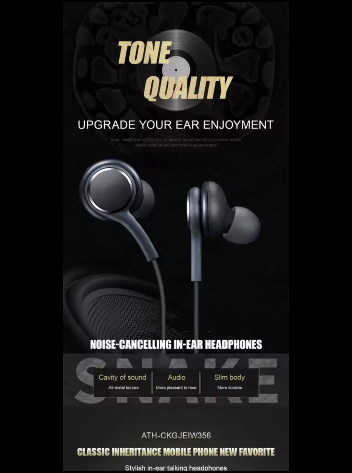 Original Type C Wired Earphone